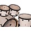 Mapex Mapex Mars 22" Drum Kit, Bonewood