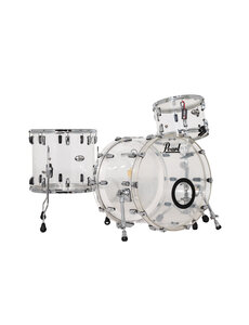 Pearl Pearl Crystal Beat 22" Acrylic Drum Kit, Clear