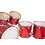 Natal Natal Originals 22" Maple Drum Kit, Red Sparkle