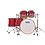 Natal Natal Originals 22" Maple Drum Kit, Red Sparkle