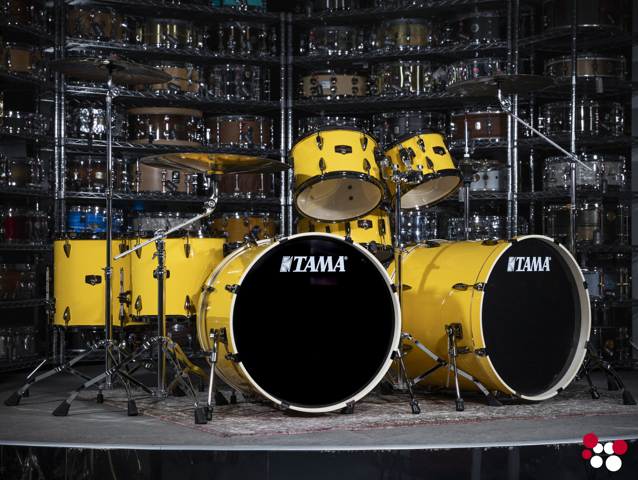 Tama Imperialstar Limited Edition Lars Ulrich Free Remo Upgrade worth over £250