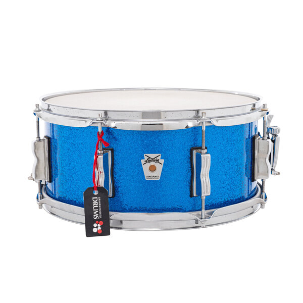 Ludwig Ludwig Neusonic 14" x 6.5" Snare Drum, Blue Sparkle