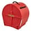 Hardcase Hardcase 18" Fully Lined Floor Tom Case, Red