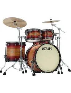 Tama Tama Starclassic 22" Maple Drum Kit, Ruby Pacific Walnut Burst