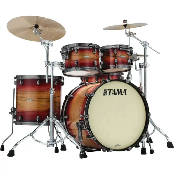 Tama Tama Starclassic 22" Maple Drum Kit, Ruby Pacific Walnut Burst