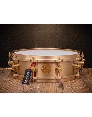 DW Drums DW MFG True-Cast 14" x 4" Bronze Snare Drum