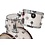 DW Drums DW Design Series 20" Frequent Flyer Drum Kit, White Marine Pearl