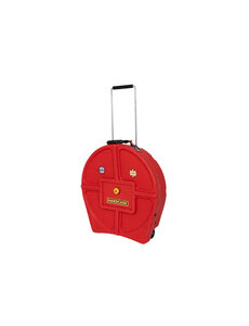 Hardcase Hardcase  HNL9CYM22 22" Trolley Cymbal Case, Red