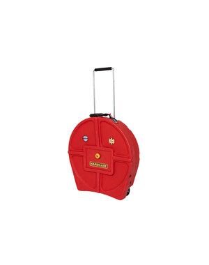 Hardcase Hardcase  HNL9CYM22 22" Trolley Cymbal Case, Red