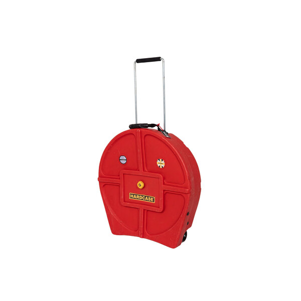 Hardcase Hardcase  HNL9CYM22 22" Trolley Cymbal Case, Red
