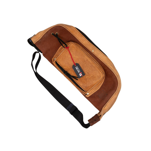 Misc Handmade Nubuck Leather Drum Stick Bag