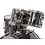 Sonor Sonor SQ2 24" Birch Drum Kit, Black Sparkle High Gloss w/Fiery Red Interior