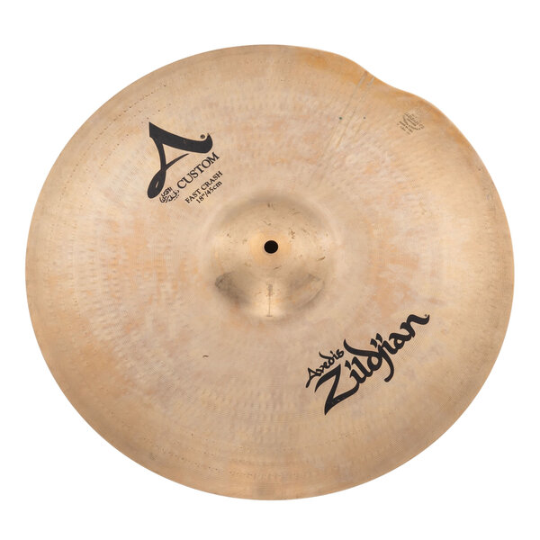 Zildjian Zildjian A Custom 18" Fast Crash Cymbal (Repaired)