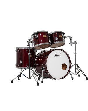 Pearl Pearl Masters Custom 22" Drum Kit, Deep Red Wine