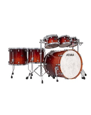 Tama Tama Starclassic 22" Birch Bubinga Drum Kit, Dark Cherry Fade