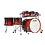 Tama Tama Starclassic 22" Birch Bubinga Drum Kit, Dark Cherry Fade