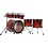 Tama Tama Starclassic 22" Birch Bubinga Drum Kit, Dark Cherry Fade
