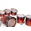Tama Tama Starclassic 22" Birch Bubinga Drum Kit, Dark Cherry Fade