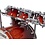 Tama Tama Starclassic 22" Birch Bubinga Drum Kit, Dark Cherry Fade