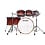 Tama Tama Starclassic 22" Birch Bubinga Drum Kit, Dark Cherry Fade