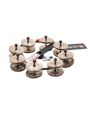  Rhythm Tech RT7402 Double Hat Trick Mountable Hi Hat Tambourine