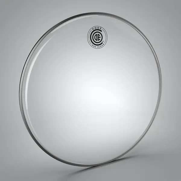 Code Code  DNA 8" Clear Drum Head