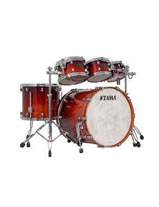 Tama Tama Starclassic 22" Birch Bubinga Drum Kit, Dark Cherry Fade