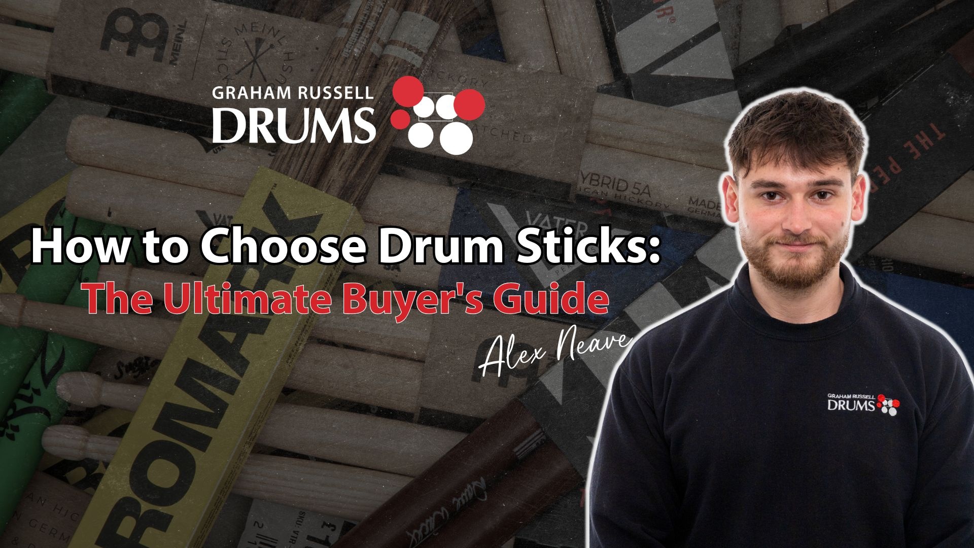 How to Choose Drum Sticks: The Ultimate Buyer's Guide