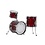 Gretsch Gretsch USA Custom 18" Drum Kit, Ruby Red Pearl