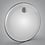Code Signal 24" Smooth White Bass Drum Head with Damping Ring