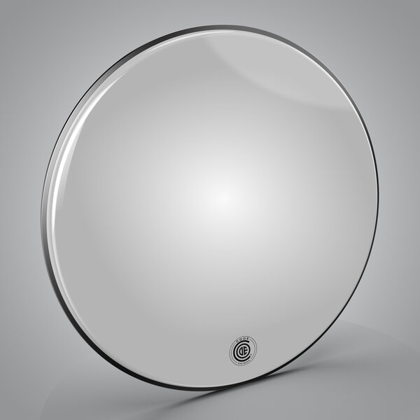 Code Code Enigma 24" Smooth White Bass Drum Head with Damping Ring