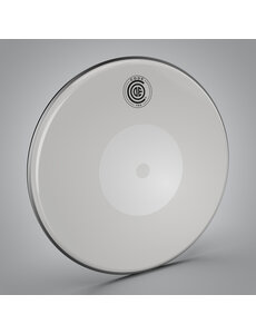 Code Code TRS 13" Smooth White Snare Drum Head with White Dot
