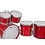 Yamaha Yamaha Recording Custom 22" Drum Kit, Red Autumn