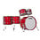 Yamaha Yamaha Recording Custom 22" Drum Kit, Red Autumn