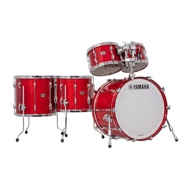 Yamaha Yamaha Recording Custom 22" Drum Kit, Red Autumn