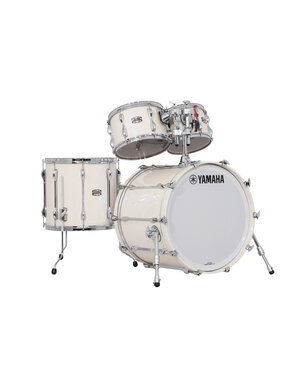 Yamaha Yamaha Recording Custom 22" Drum Kit, Polar White