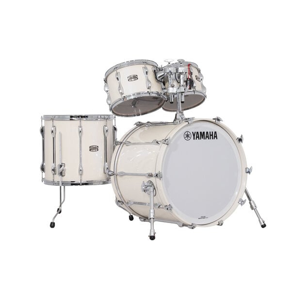 Yamaha Yamaha Recording Custom 22" Drum Kit, Polar White