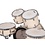 Mapex Mapex Horizon 22" Drum Kit, White