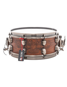Mapex Mapex Black Panther 'Warbird' (2015) Chris Adler Signature 12" x 5.5" Maple/Walnut Snare Drum