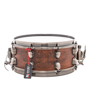 Mapex Mapex Black Panther 'Warbird' (2015) Chris Adler Signature 12" x 5.5" Maple/Walnut Snare Drum