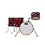 DW Drums DW Jazz Series 18" Maple/Gum Drum Kit, Satin Cherry Oil