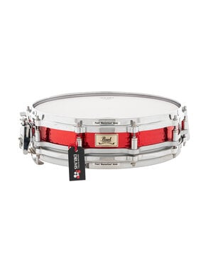Pearl Pearl Free-Floating 21st Anniversary 14" x 3.5" Hammered Brass Piccolo Snare Drum