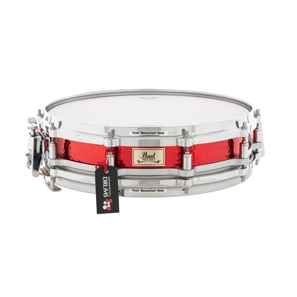 Pearl Pearl Free-Floating 21st Anniversary 14" x 3.5" Hammered Brass Piccolo Snare Drum