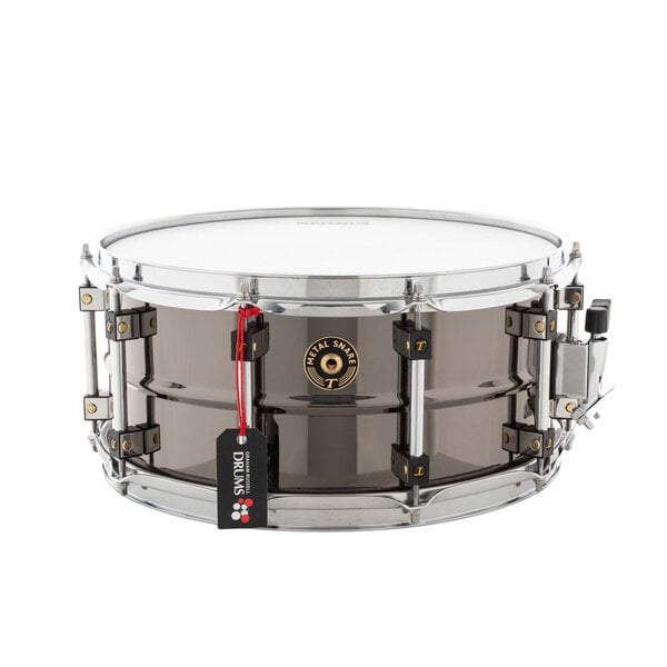 Tamburo Tamburo Metal Series 14" x 6.5" Black Nickel Over Steel Snare Drum