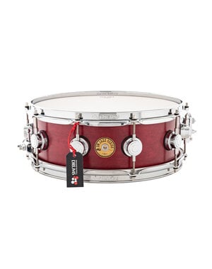 DW Drums DW Jazz Series 14" x 5.5" Maple/Gum Snare Drum, Satin Cherry Oil