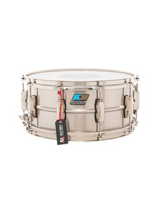 Ludwig Ludwig Jon Theodore Signature 14" x 6.5" Brass Snare Drum, Antique Nickel