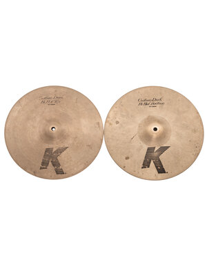 Zildjian Zildjian K Custom 13" Dark Hi Hat Cymbals