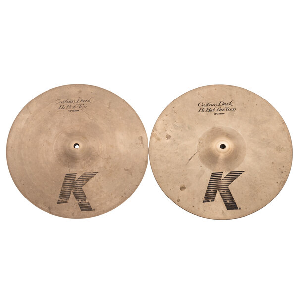 Zildjian Zildjian K Custom 13" Dark Hi Hat Cymbals