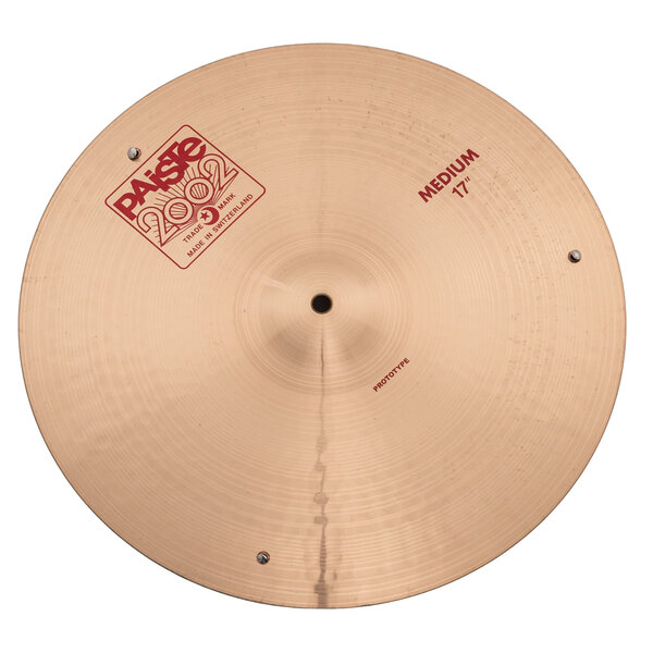 Paiste Paiste 2002 17" Prototype Medium Crash Cymbal w/Rivets