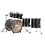 Natal Natal Originals 22" Maple Drum Kit, Black Metallic